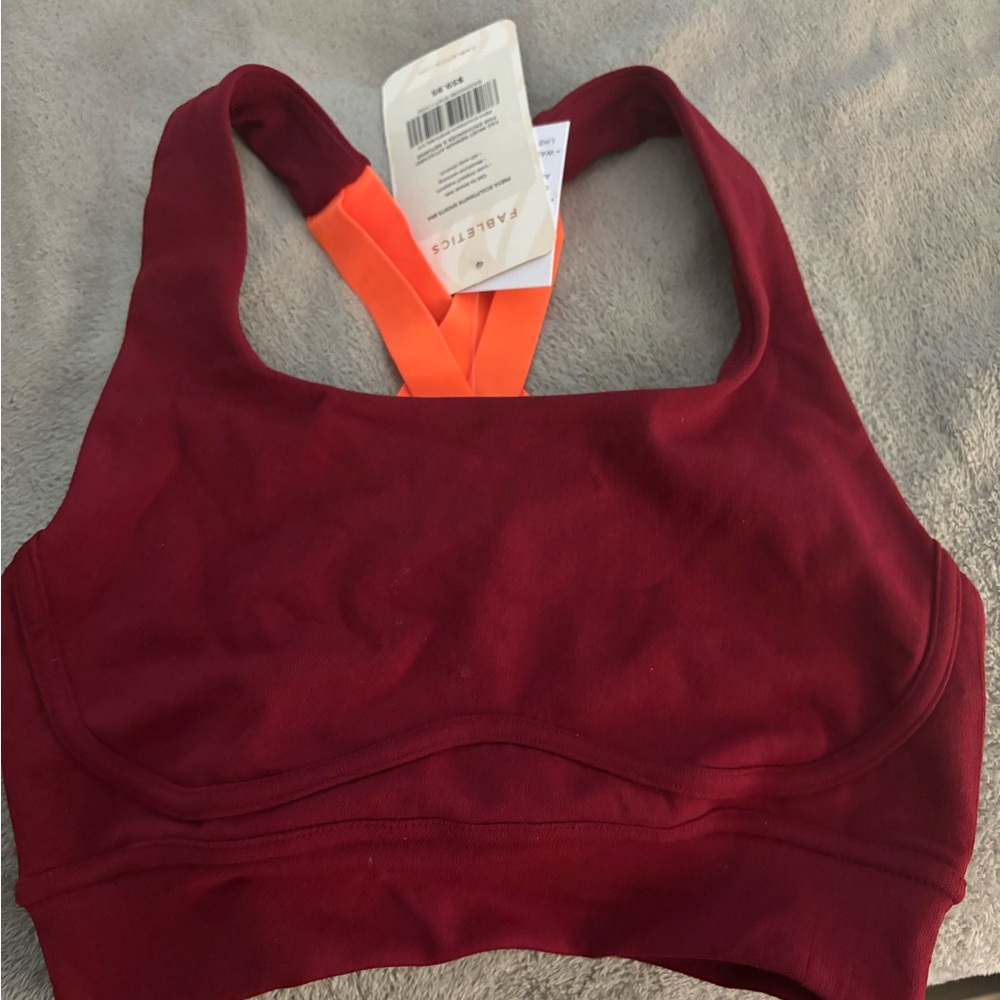 Never worn, tags on size S Racerback Sports Bra